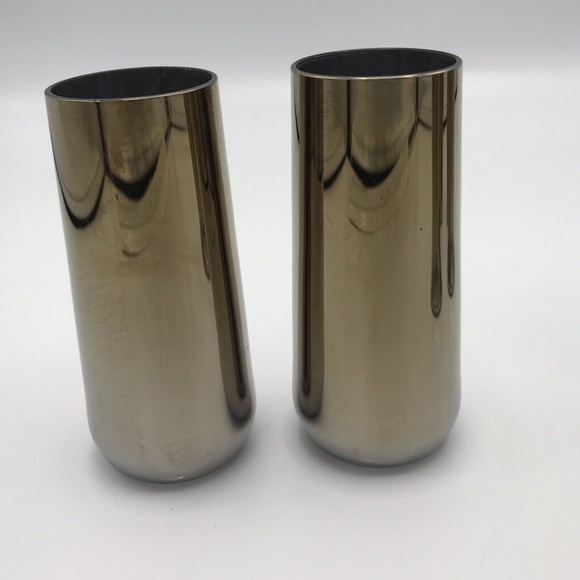 Set Of 4 Mercury Glass Shot Glass Made In Slovakia, NWOB - Picture 7 of 11